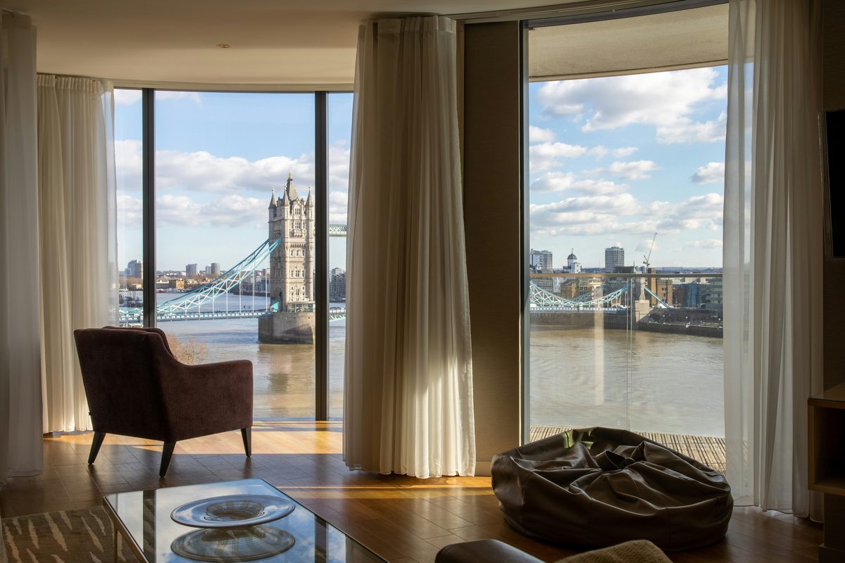 Professionally furnished London interior